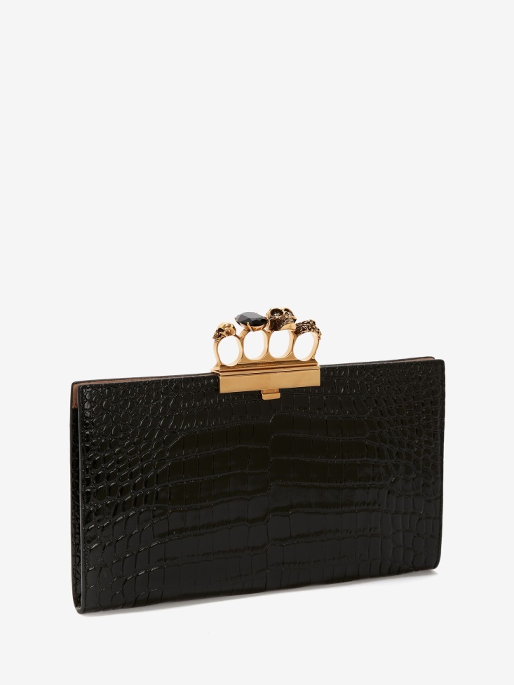 Women's Jewelled Flat Pouch Fashion Alexander McQueen