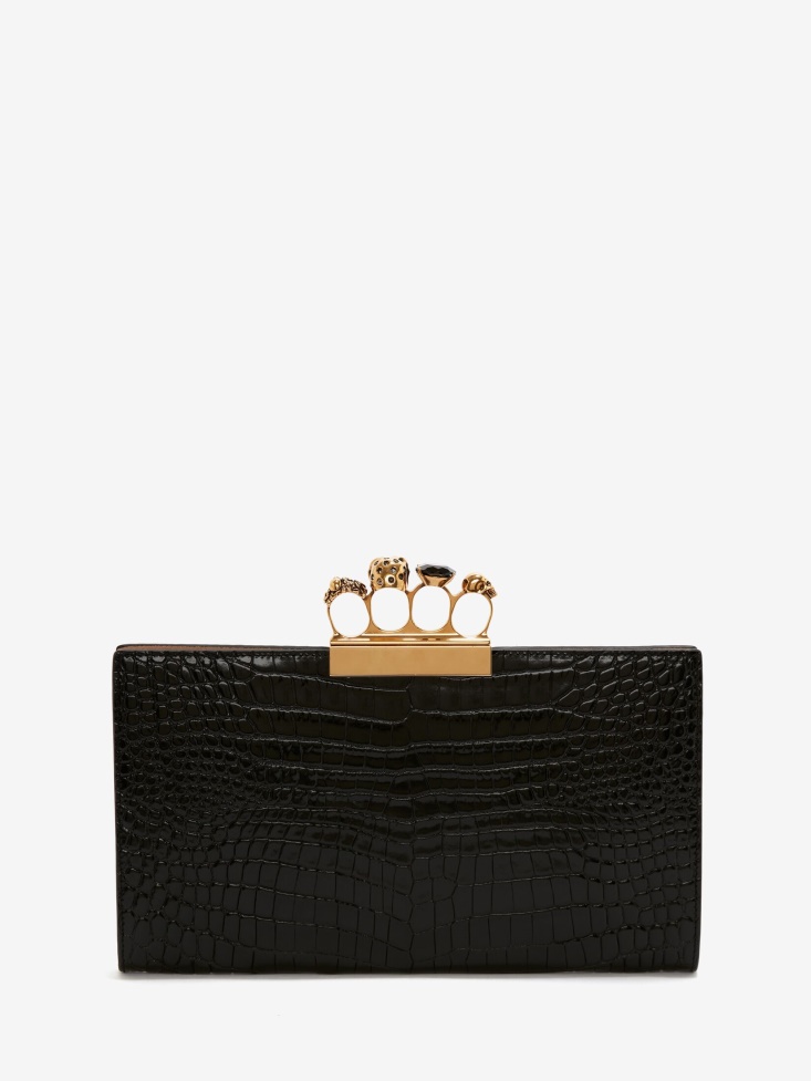 Women's Jewelled Flat Pouch Fashion Alexander McQueen