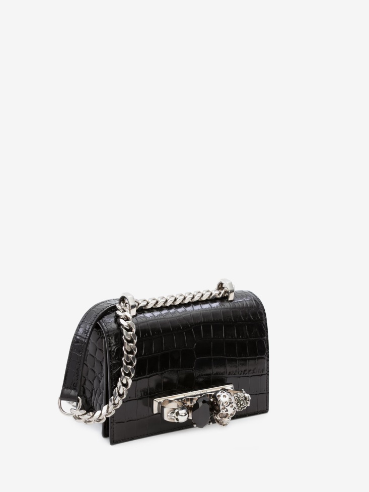Fashion Alexander McQueen Women's Mini Jewelled Satchel