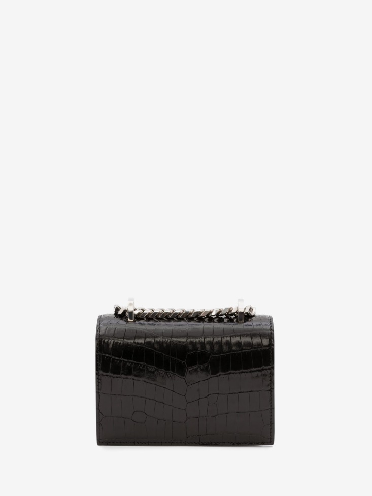 Fashion Alexander McQueen Women's Mini Jewelled Satchel