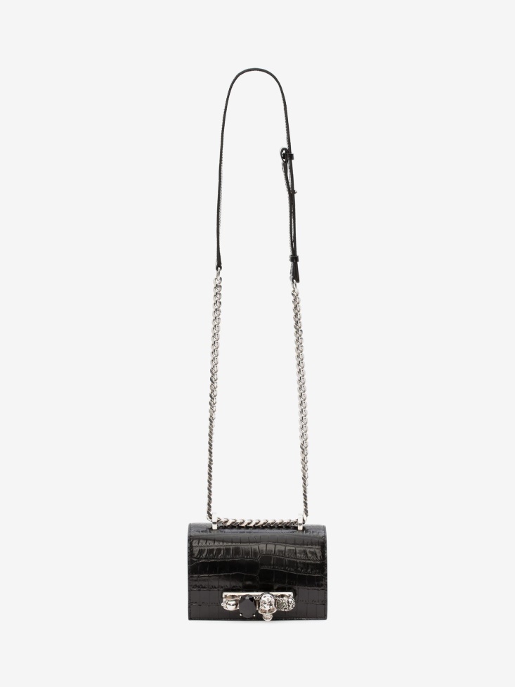 Fashion Alexander McQueen Women's Mini Jewelled Satchel