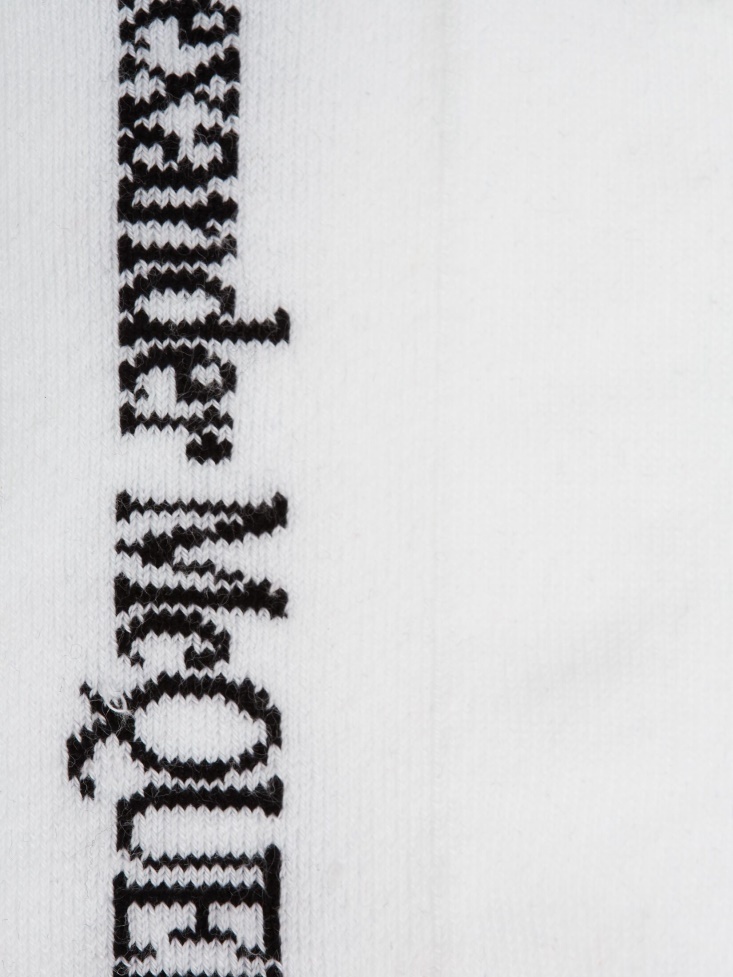 Men's Skull Sport Socks Fashion Alexander McQueen White/Black