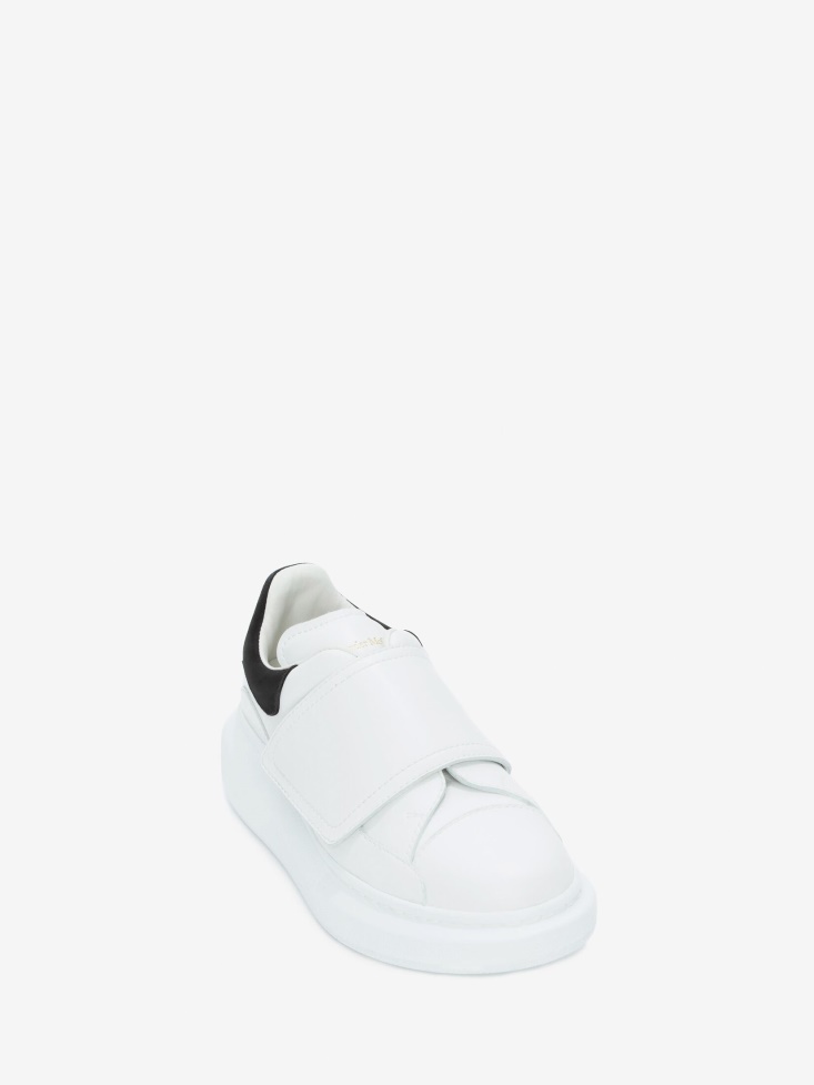 White/Black Fashion Alexander McQueen Kids Oversized Sneaker