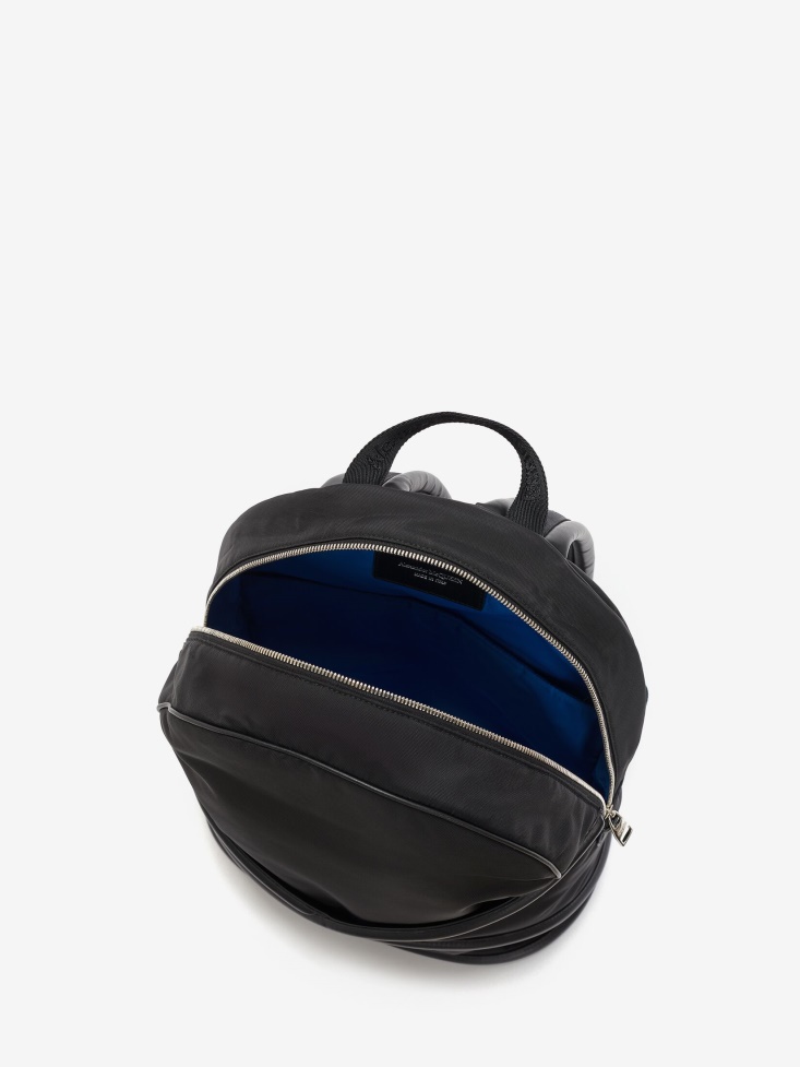 Fashion Alexander McQueen Black Men's The Harness Backpack