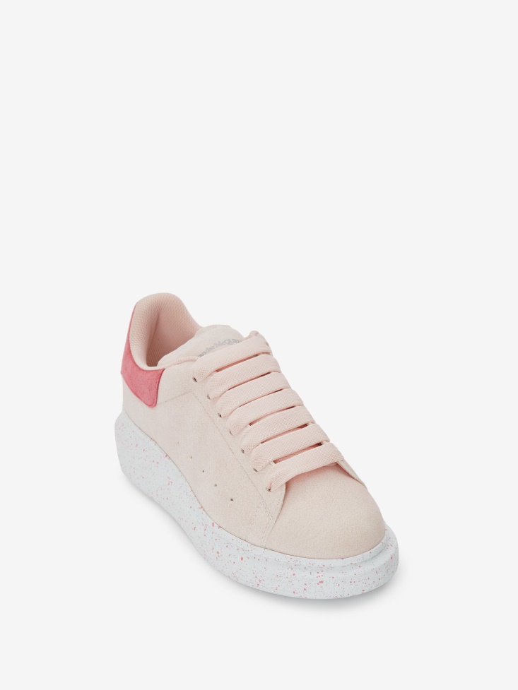 Tea Rose Fashion Alexander McQueen Women's Oversized Sneaker