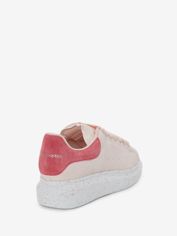Tea Rose Fashion Alexander McQueen Women's Oversized Sneaker