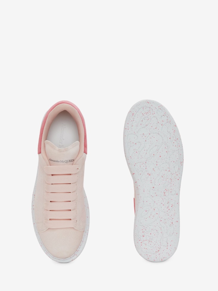 Tea Rose Fashion Alexander McQueen Women's Oversized Sneaker