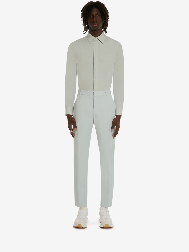 Fashion Alexander McQueen Opal Men's Tailored Cigarette Trousers