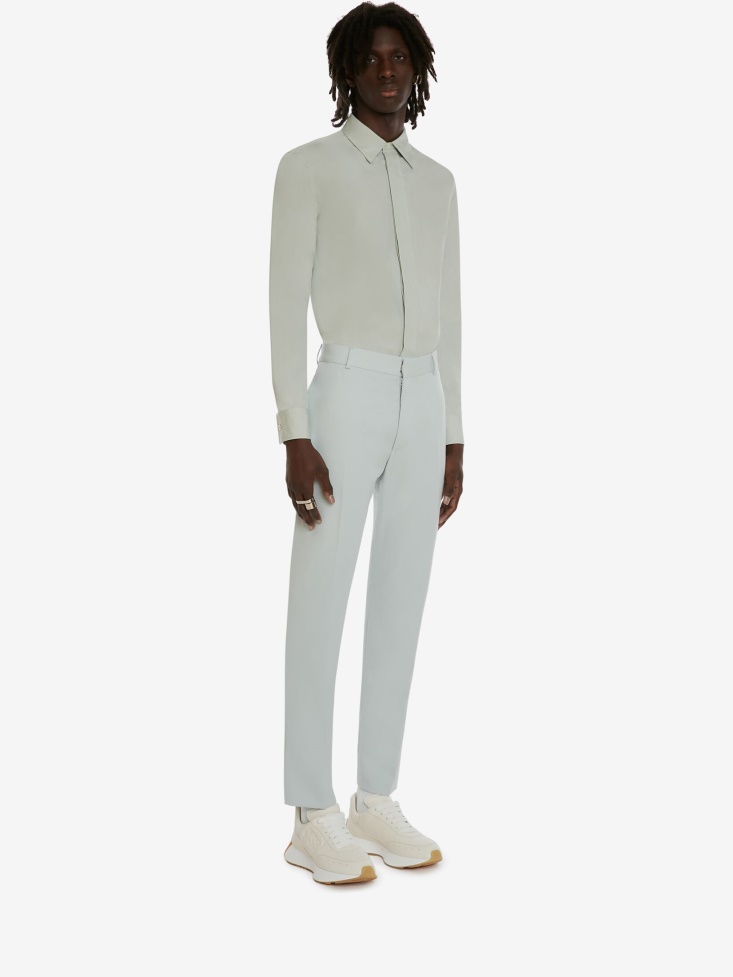 Fashion Alexander McQueen Opal Men's Tailored Cigarette Trousers