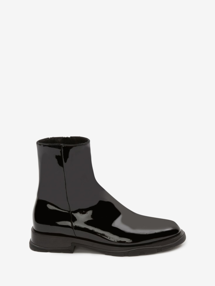 Men's Slim Tread Boot Fashion Alexander McQueen Black