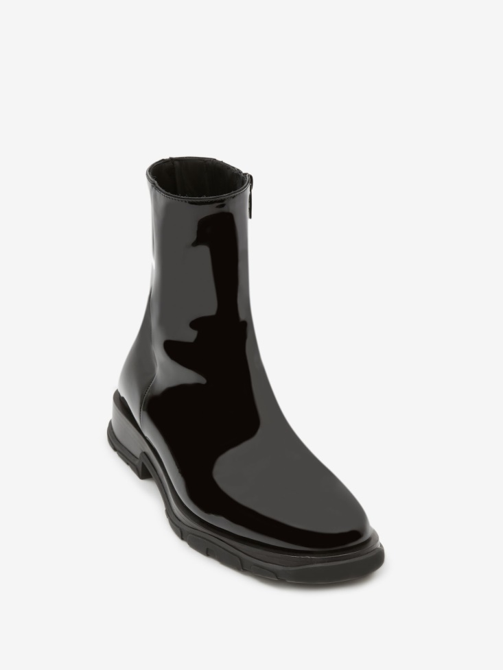 Men's Slim Tread Boot Fashion Alexander McQueen Black