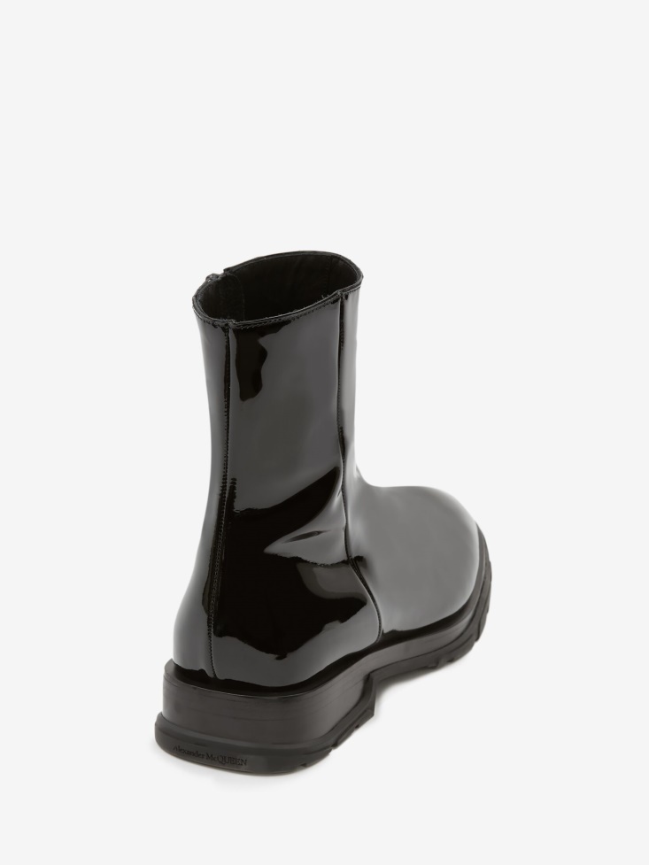 Men's Slim Tread Boot Fashion Alexander McQueen Black