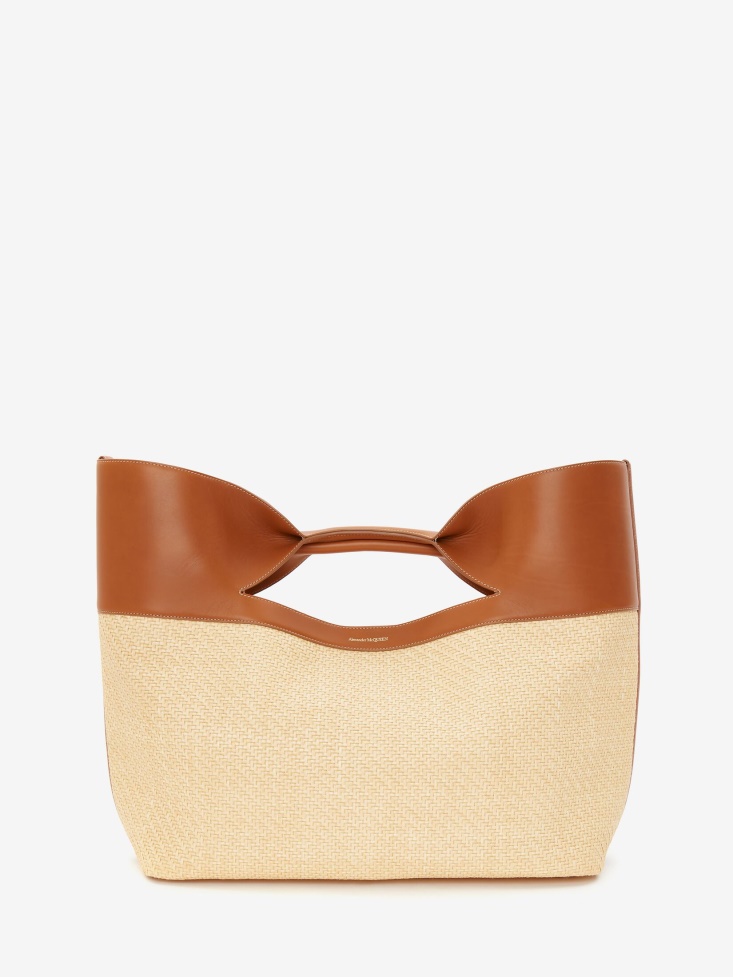 Fashion Alexander McQueen Women's The Bow Natural