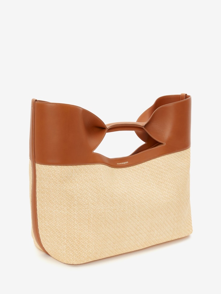 Fashion Alexander McQueen Women's The Bow Natural