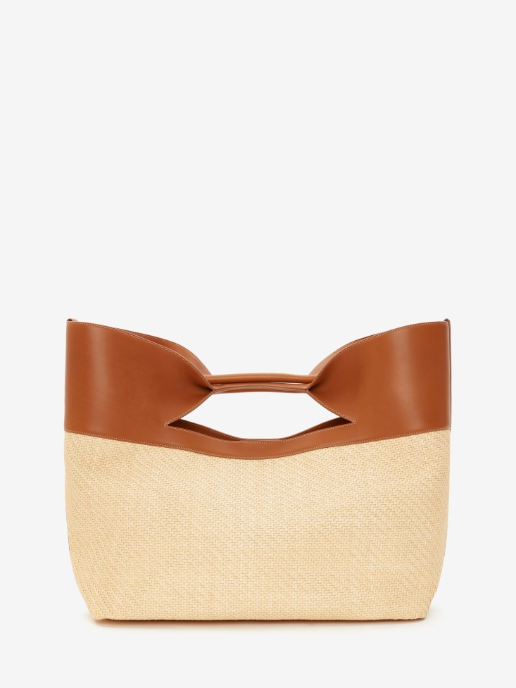 Fashion Alexander McQueen Women's The Bow Natural
