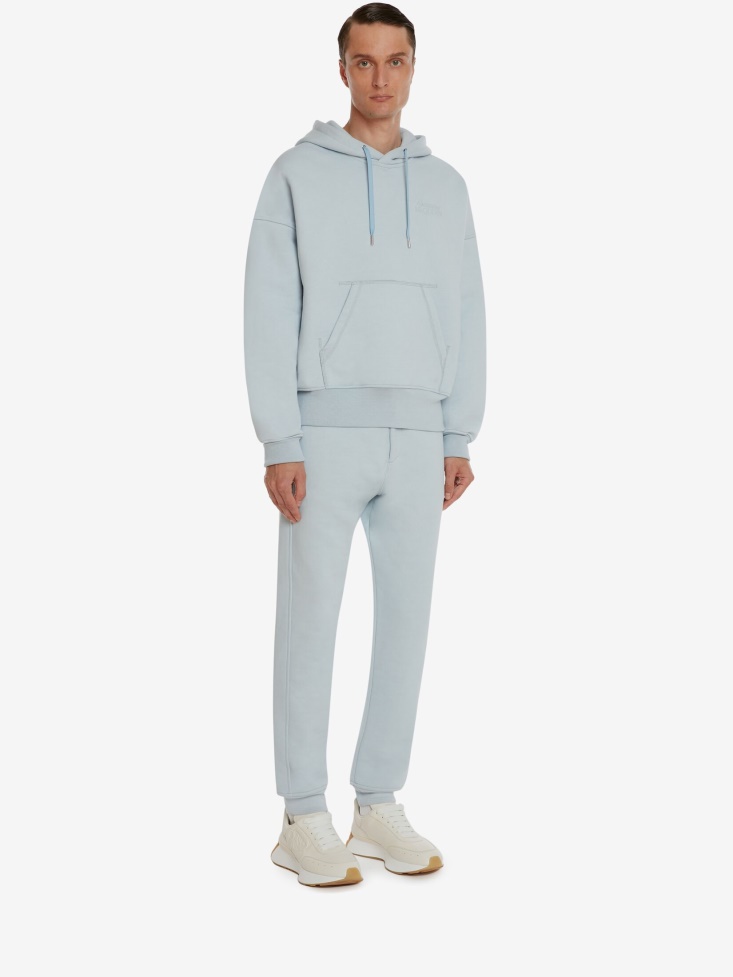 Men's in Signature Joggers Spring Blue Fashion Alexander McQueen