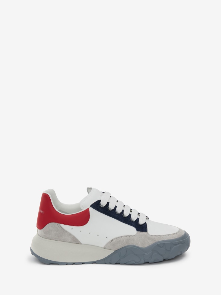 Fashion Alexander McQueen Men's Court Trainer Multicolor