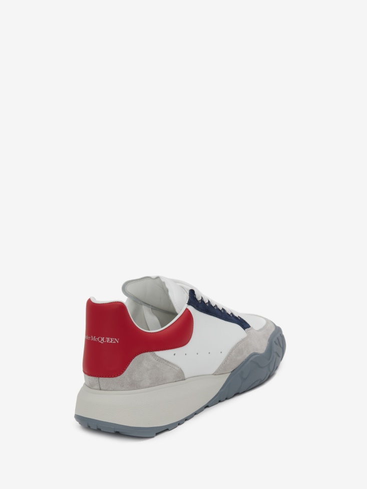 Fashion Alexander McQueen Men's Court Trainer Multicolor