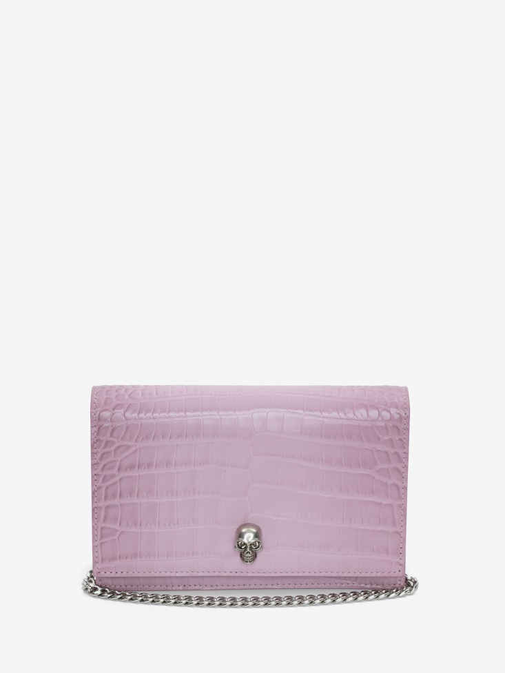 Antique Pink Women's Small Skull Bag Fashion Alexander McQueen