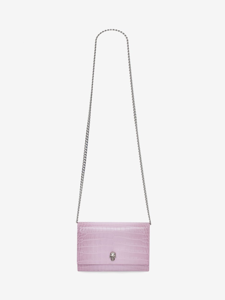 Antique Pink Women's Small Skull Bag Fashion Alexander McQueen