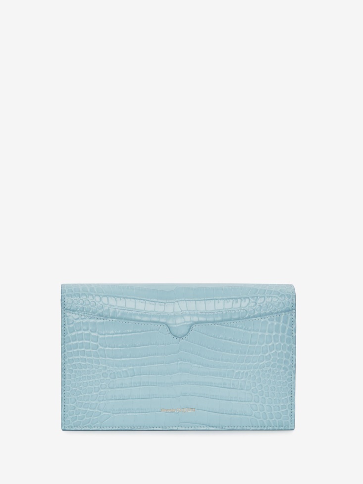Fashion Alexander McQueen Women's Small Skull Bag Light Blue