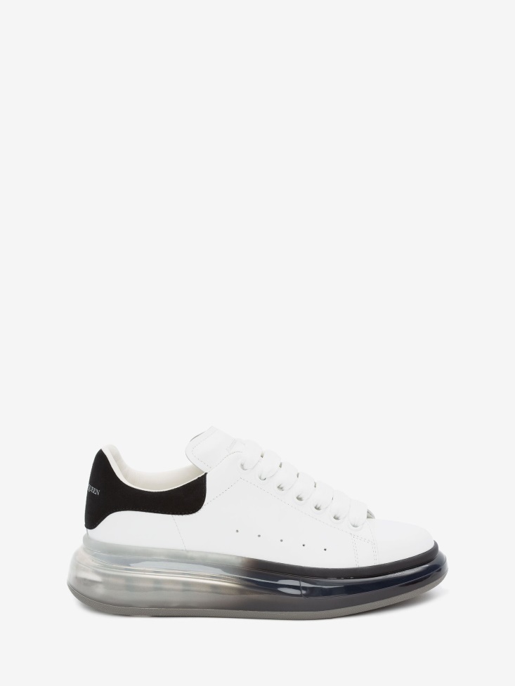 Women's Oversized Sneaker Fashion Alexander McQueen White Black
