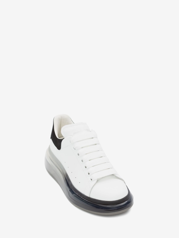 Women's Oversized Sneaker Fashion Alexander McQueen White Black