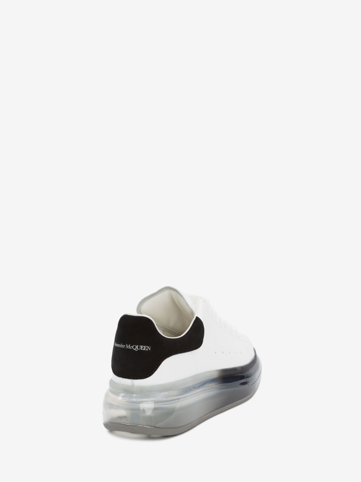 Women's Oversized Sneaker Fashion Alexander McQueen White Black