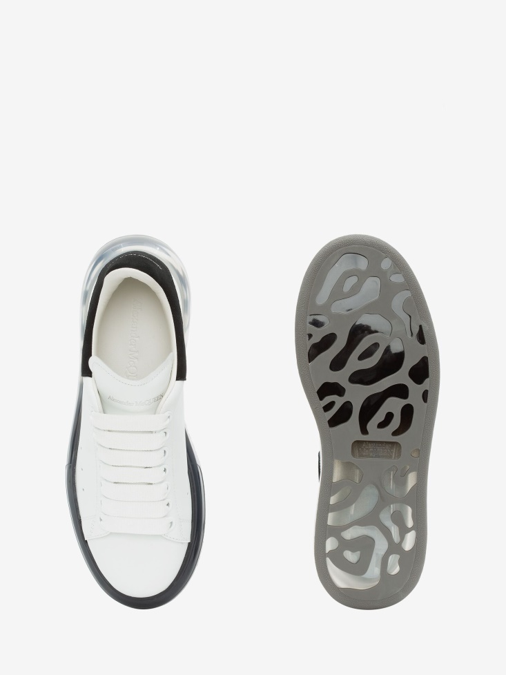 Women's Oversized Sneaker Fashion Alexander McQueen White Black