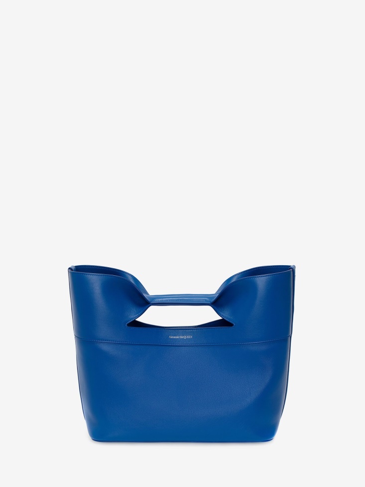 Women's The Bow Small Electric Blue Fashion Alexander McQueen