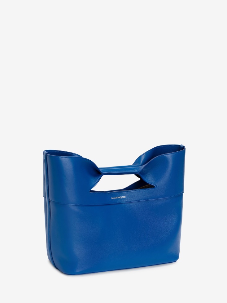 Women's The Bow Small Electric Blue Fashion Alexander McQueen