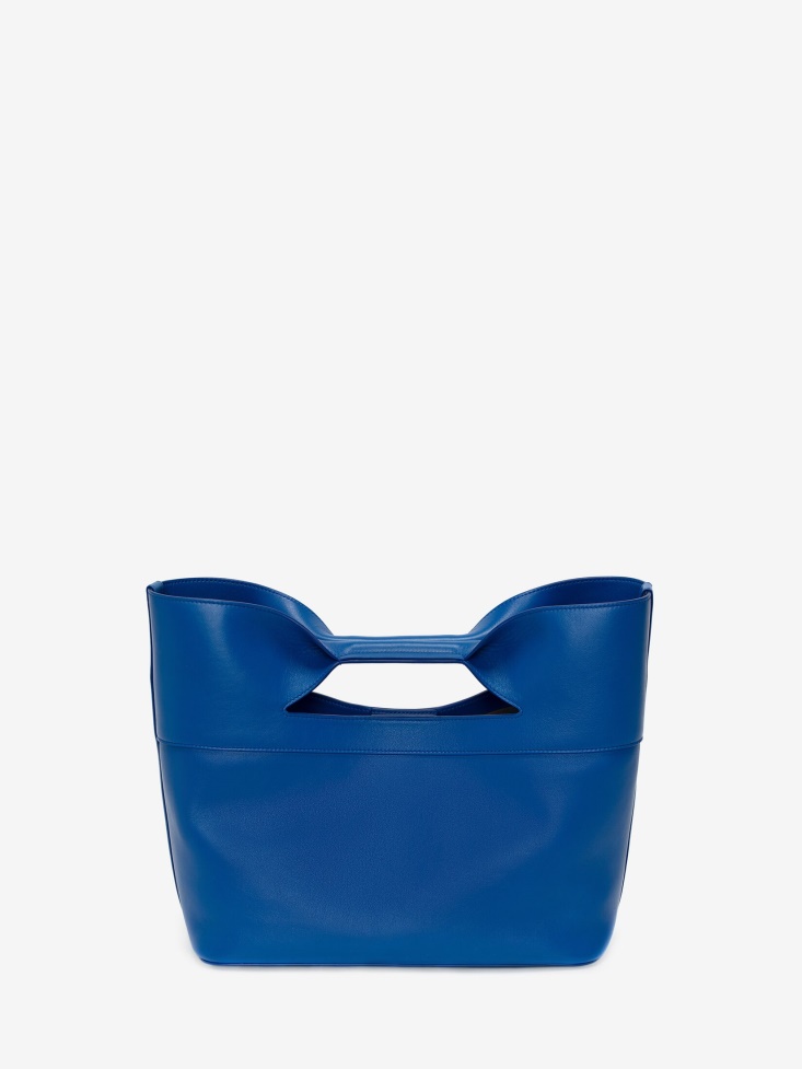 Women's The Bow Small Electric Blue Fashion Alexander McQueen
