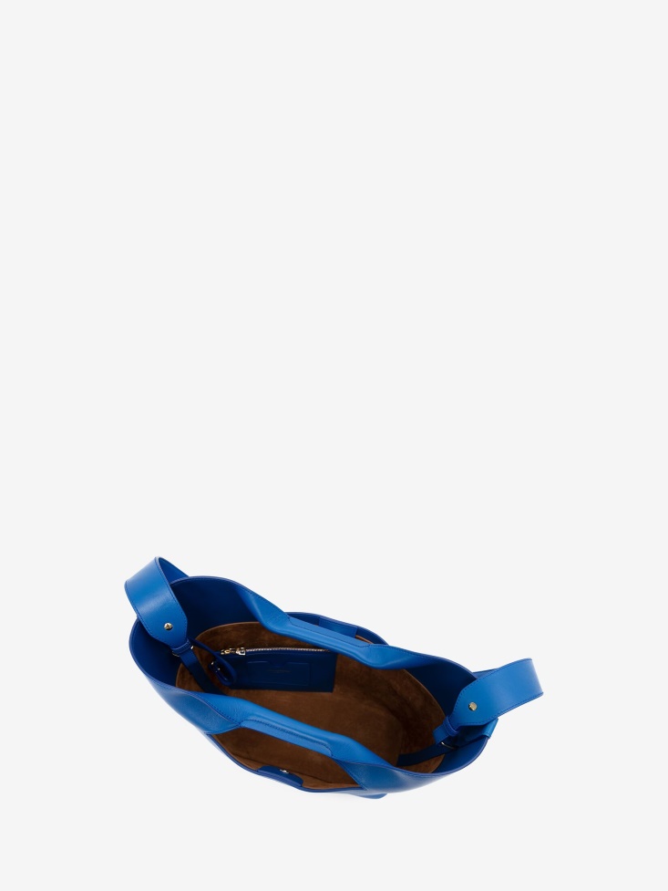 Women's The Bow Small Electric Blue Fashion Alexander McQueen