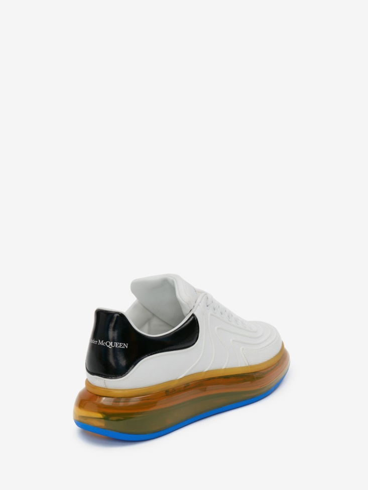White/Multicolour Fashion Alexander McQueen Men's Oversized Sneaker