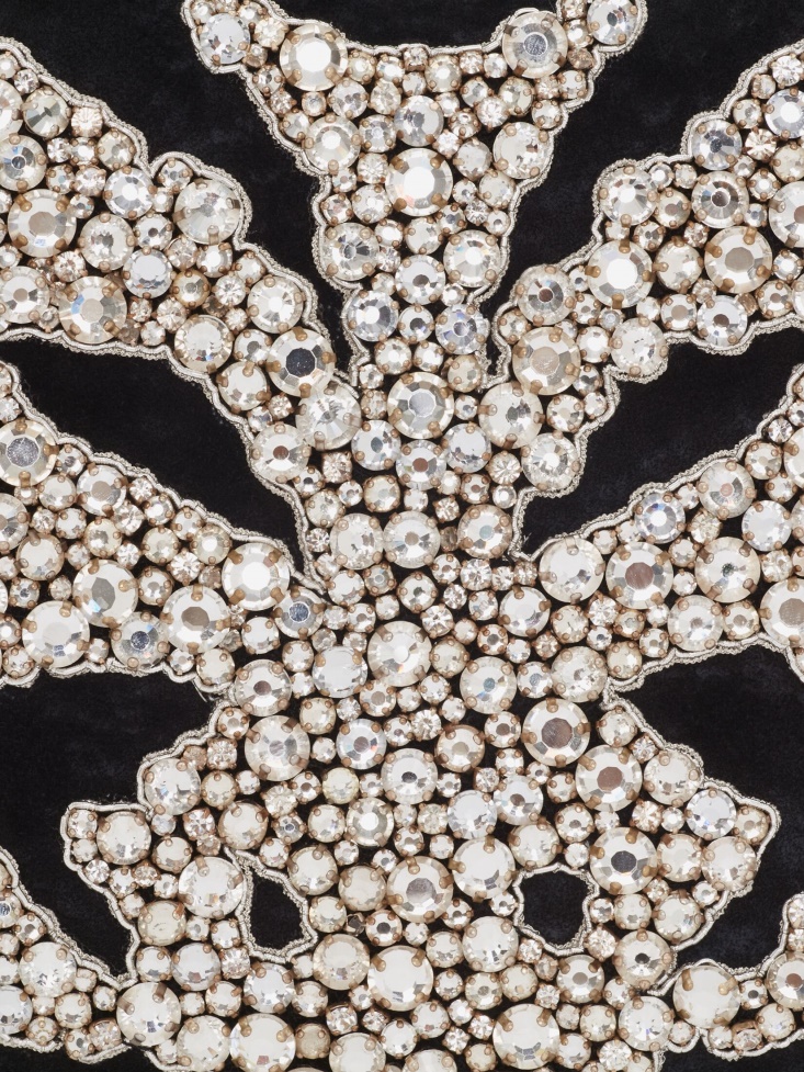 Women's Jewelled Flat Pouch Black Fashion Alexander McQueen