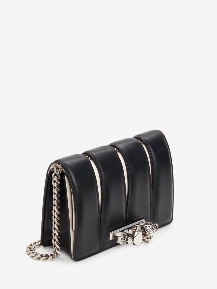 Women's The Slash Bag Fashion Alexander McQueen Black/Ivory