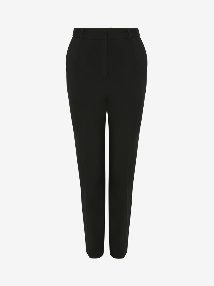 Fashion Alexander McQueen Porcelain Women's Cigarette Trousers