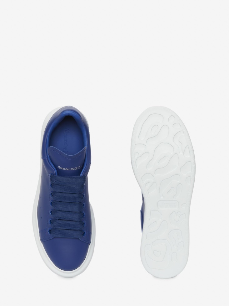 Women's Oversized Sneaker Electric Blue Fashion Alexander McQueen
