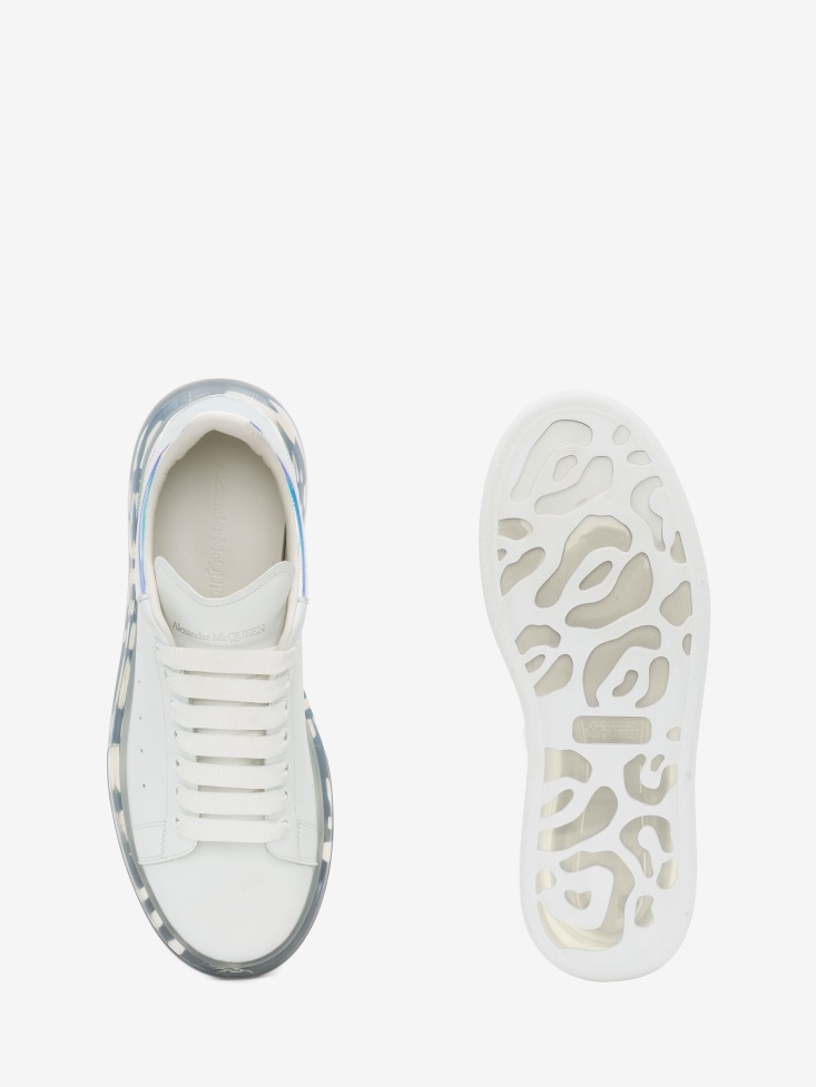 Women's Oversized Sneaker White/Multicolour Fashion Alexander McQueen