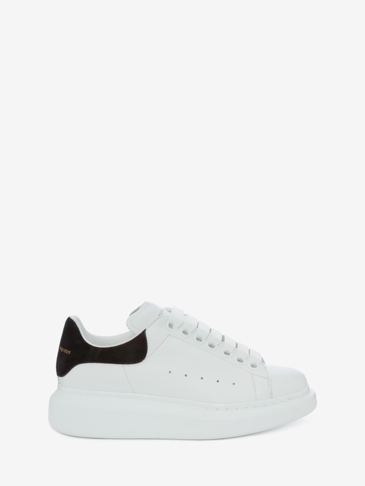 Fashion Alexander McQueen White/Black Women's Oversized Sneaker