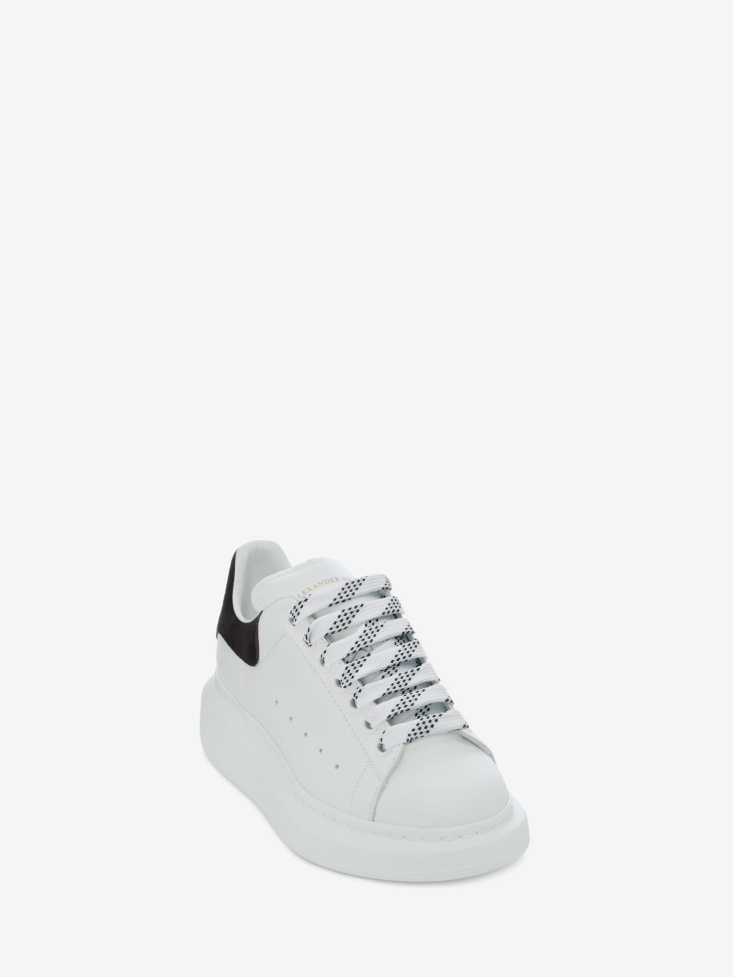 Fashion Alexander McQueen White/Black Women's Oversized Sneaker