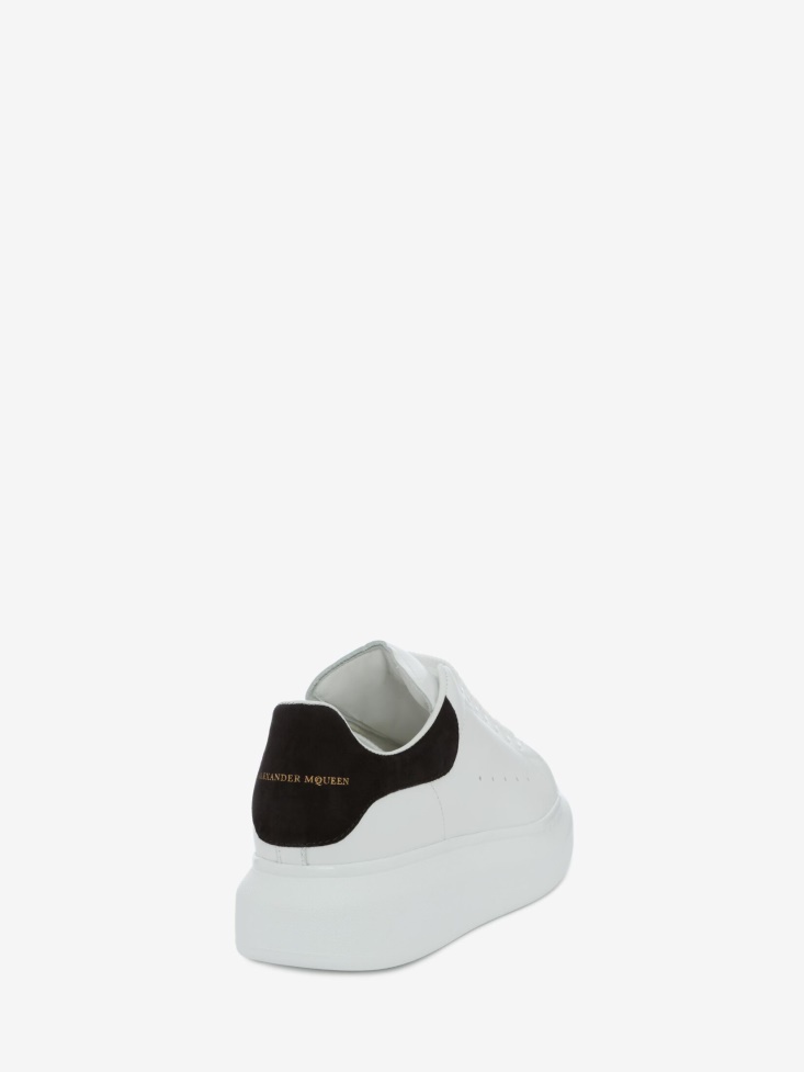 Fashion Alexander McQueen White/Black Women's Oversized Sneaker