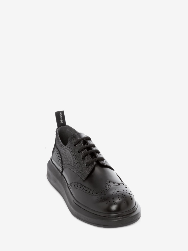 Black Men's Hybrid Lace Up Fashion Alexander McQueen
