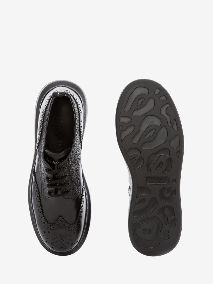 Black Men's Hybrid Lace Up Fashion Alexander McQueen