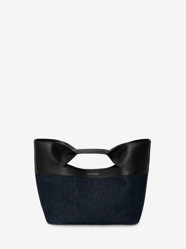 Fashion Alexander McQueen Denim Women's The Bow Small