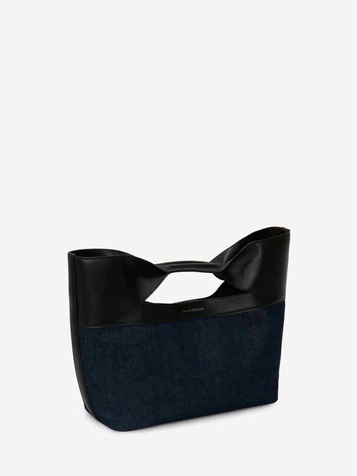 Fashion Alexander McQueen Denim Women's The Bow Small