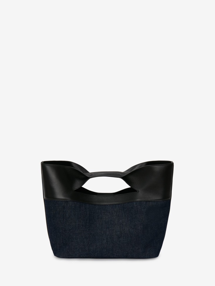 Fashion Alexander McQueen Denim Women's The Bow Small