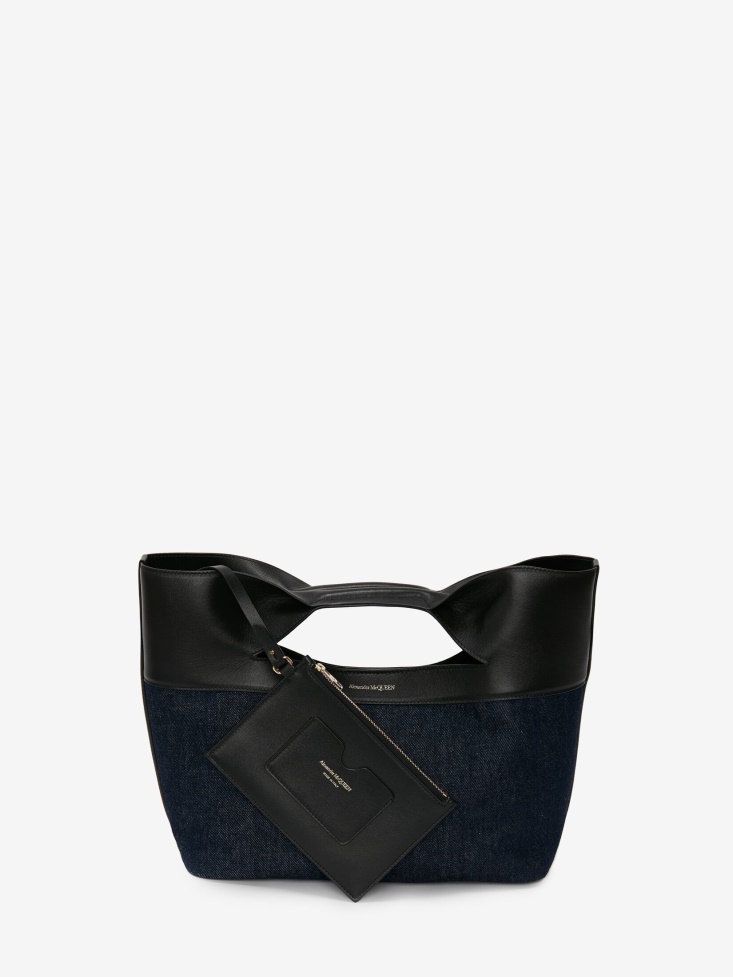 Fashion Alexander McQueen Denim Women's The Bow Small