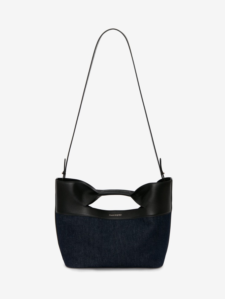 Fashion Alexander McQueen Denim Women's The Bow Small