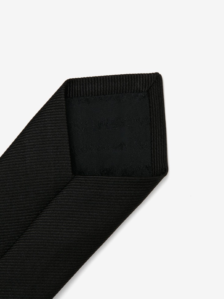 Men's Silk Tree Graffiti Tie Black Fashion Alexander McQueen
